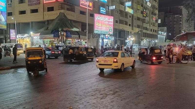 تساقط أمطار خفيفة