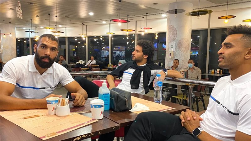 بعثة الزمالك في المطار