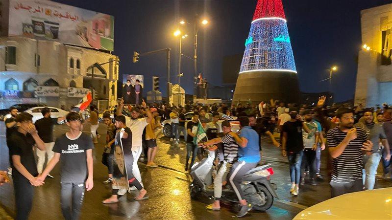 احتفالات في بغداد