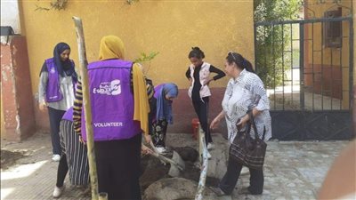 الشباب والرياضة بالأقصر تنفذ معسكر الخدمة العامة للتشجير بمراكز شباب الطود