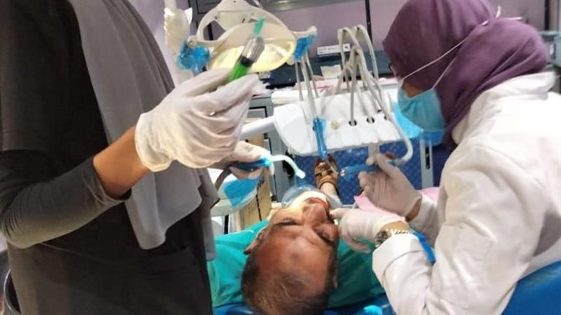 قافلة علاجية، فيتو