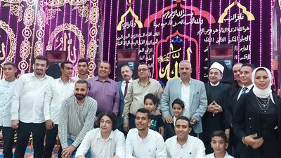 رياضة القليوبية تحتفل بالمولد النبوي الشريف بمركز شباب السادات
