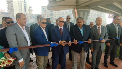 رئيس القابضة للمياه يشهد افتتاح تطوير ميدان المطرية