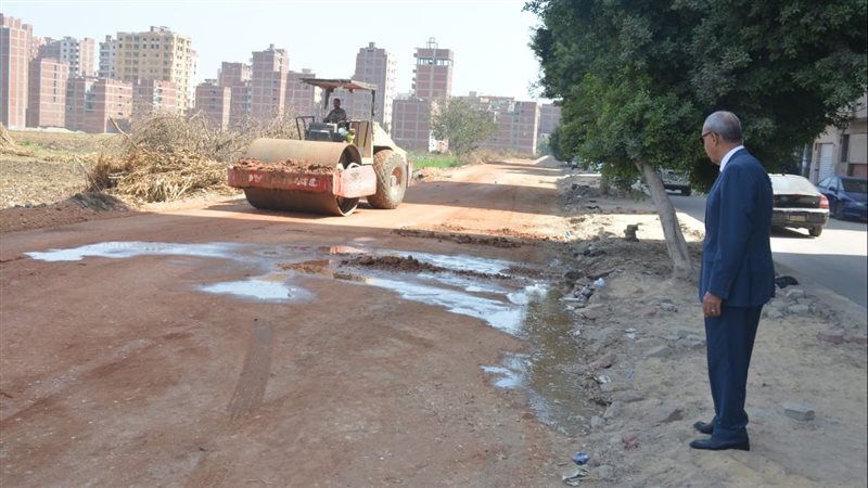 محافظ القليوبية خلال