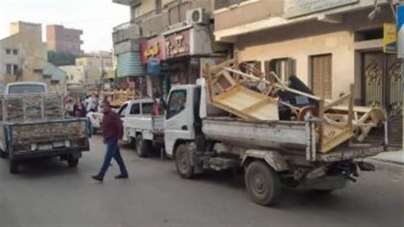 حملة اشغالات بالجيزة؛فيتو