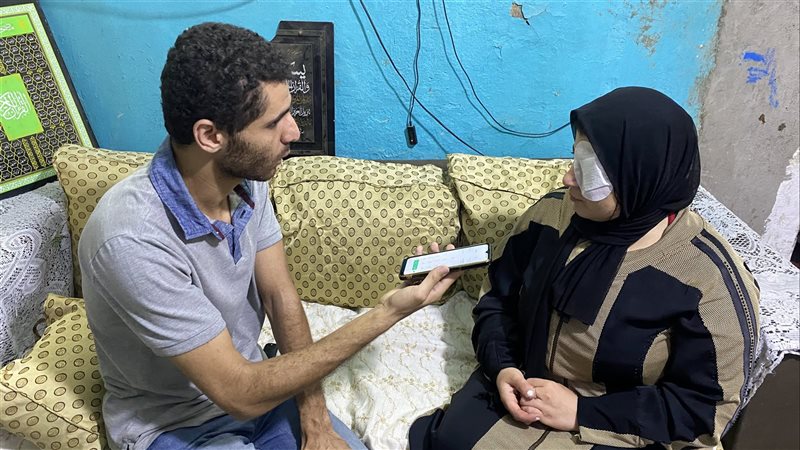 محرر فيتو يحاور ممرضة