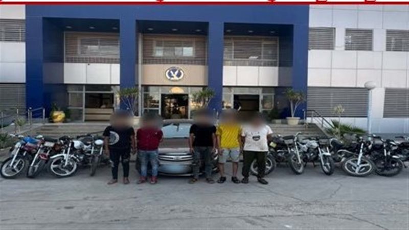 ضبط تشكيل عصابى لسرقة