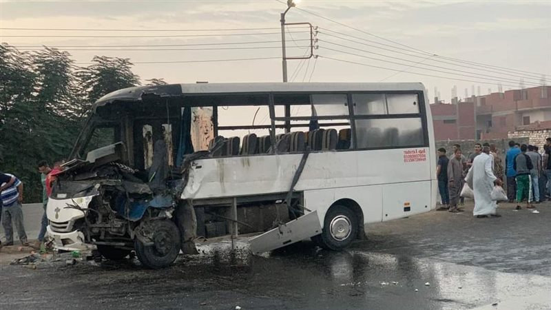 حادث تصادم بالقليوبية،