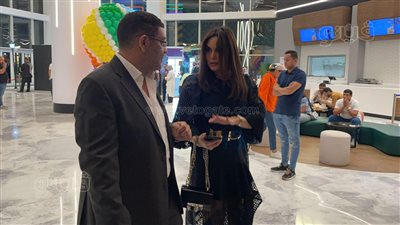 رشا مهدي في العرض الخاص لفيلم سكر (صور) 