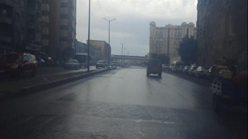 امطار غزيرة علي الإسكندرية،