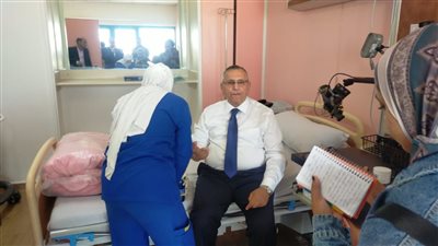عبد السند يمامة يجرى الكشف الطبي للترشح فى انتخابات رئاسة الجمهورية (صور)