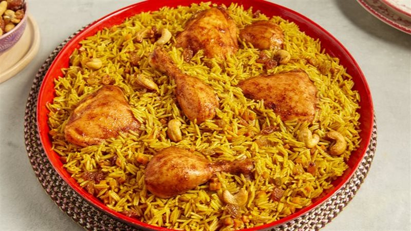 الكبسة بالفراخ، فيتو