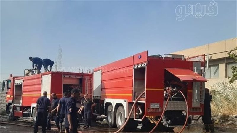 إخماد حريق شب بمول،
