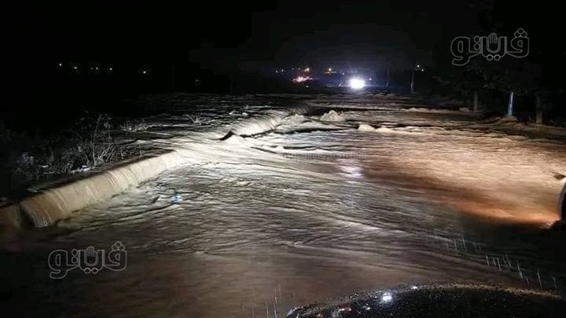 السيول تضرب مطروح،
