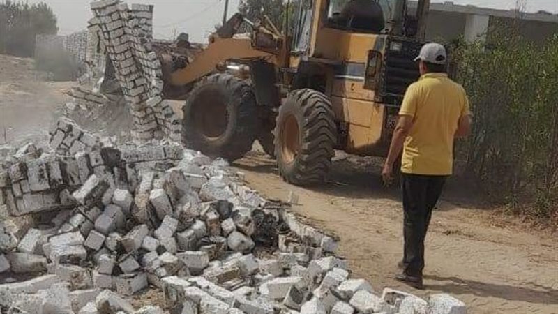 إزالة حالات تعدي