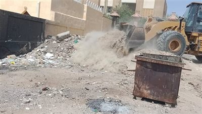 حصاد مارس، رفع 39 ألف طن قمامة ومخلفات مبانى بالشرقية 