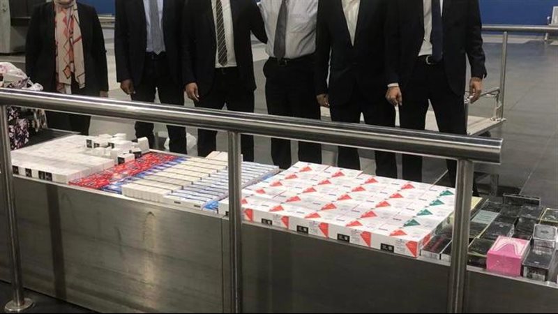 المضبوطات بحوزة جمارك