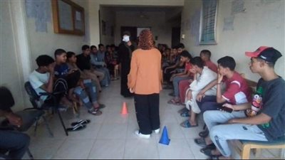 جلسة رياضية ضمن فعاليات أندية السكان بمركز شباب الزينية قبلي بالأقصر