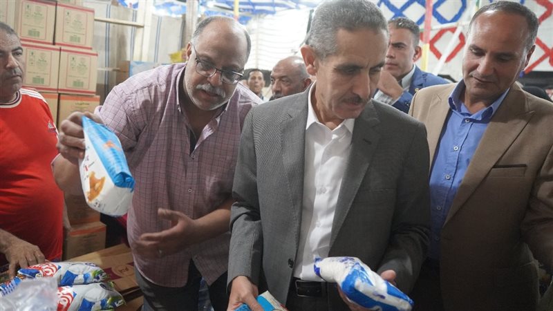 محافظ الغربية يتفقد