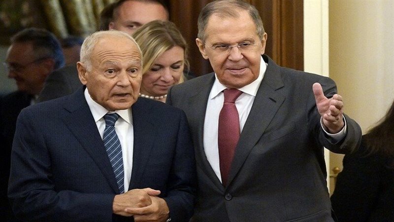 أحمد أبو الغيط ولافروف،