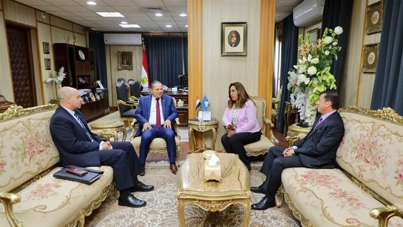 محافظ دمياط ورئيس