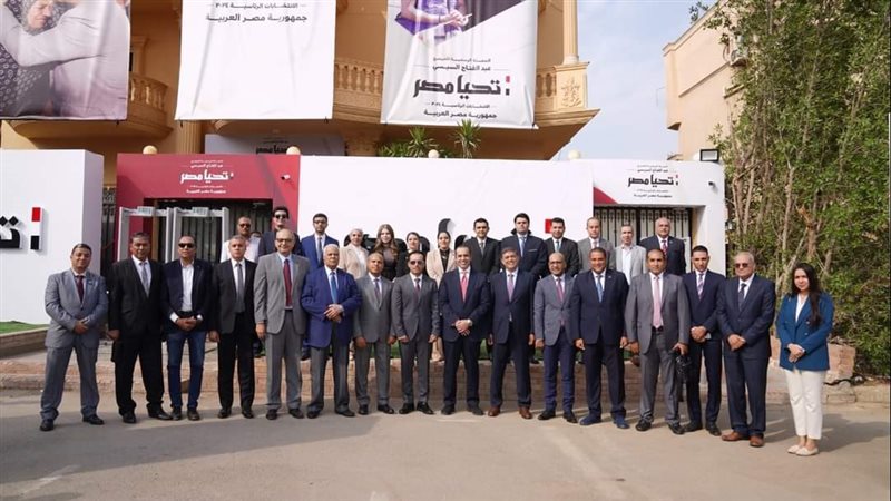 استقبال وفد حزبي