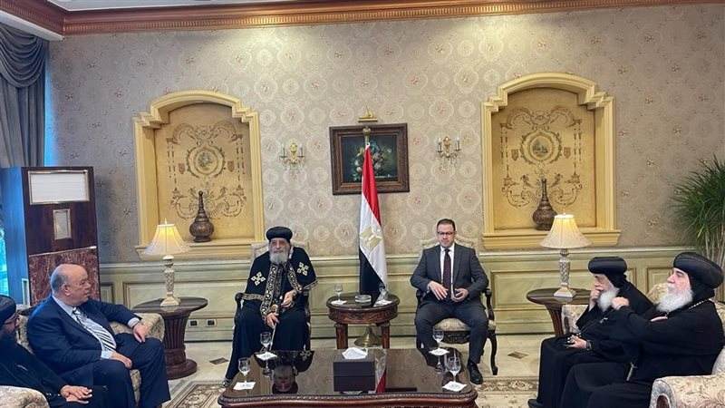 البابا تواضروس خلال