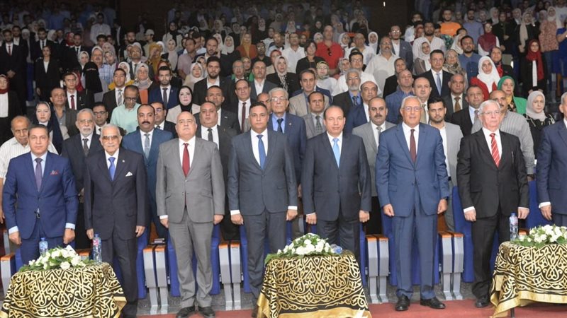 احتفالية جامعة المنصورة.