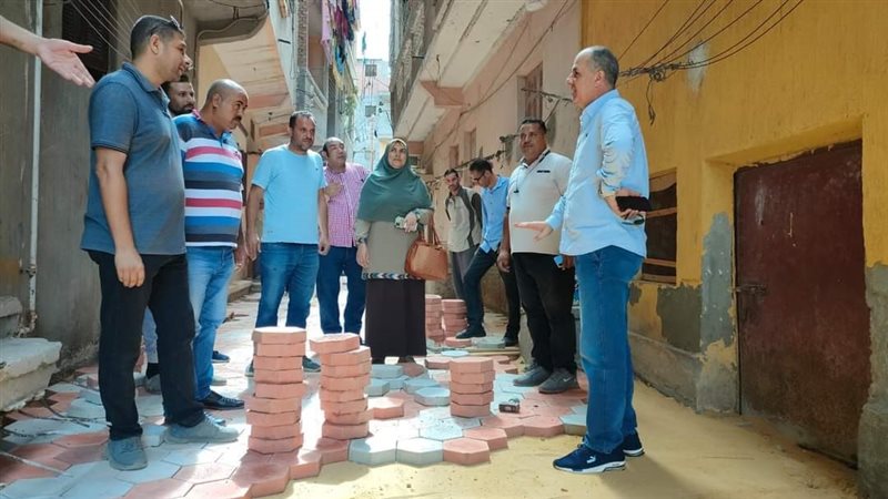تركيب إنترلوك بشوارع