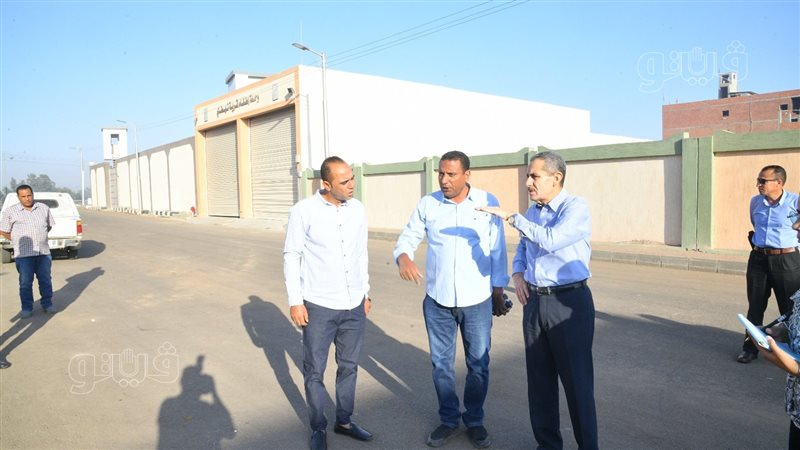 محافظ الغربية يتابع