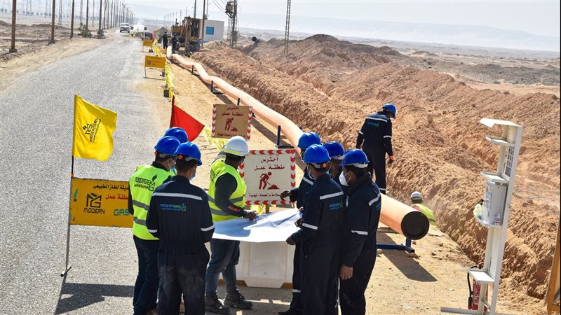 توصيل الغاز الطبيعي،