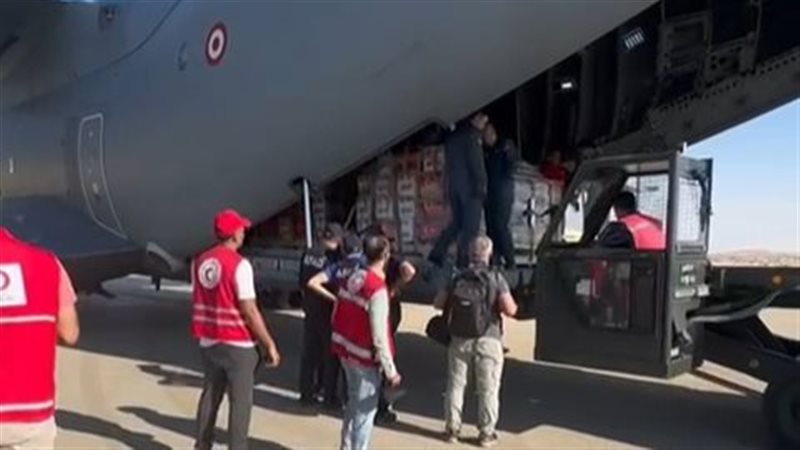 طائرة مساعدات تركية،فيتو