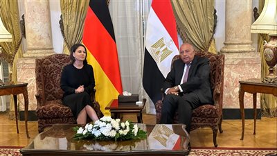 تفاصيل المحادثات الموسعة بين وزير الخارجية ونظيرته الألمانية حول أحداث غزة