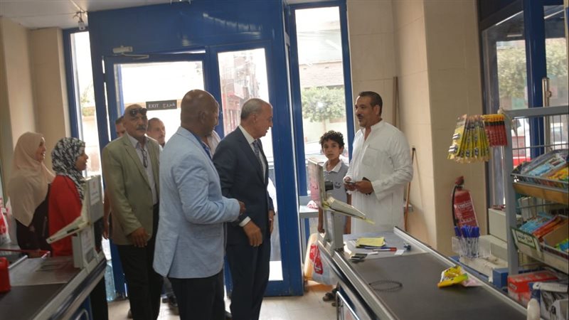 محافظ القليوبية خلال