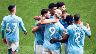 التشكيل الرسمي لمواجهة مانشستر سيتي وبرايتون في الدوري 
