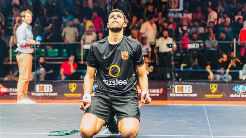 مصطفى عسل لاعب الإسكواش،