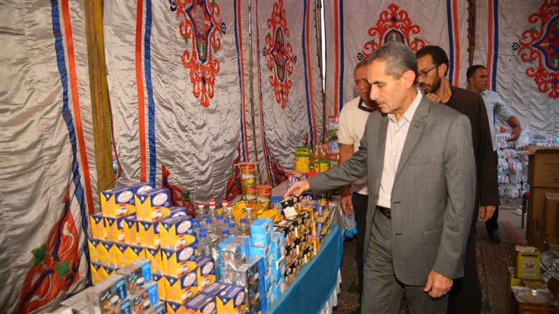 محافظ الغربية يتفقد