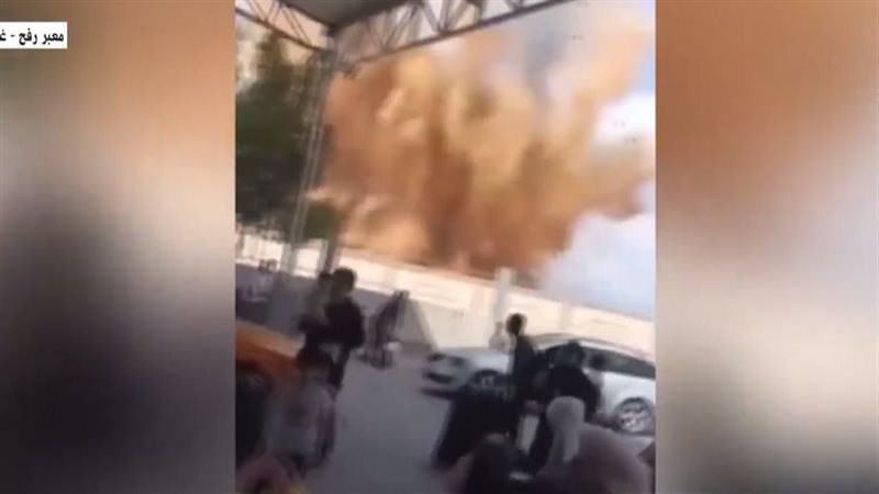 قصف معبر رفح، فيتو