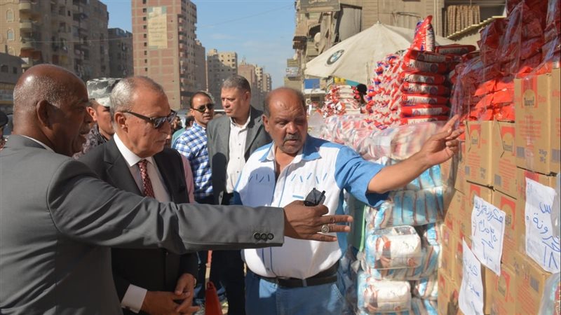 محافظ القليوبية خلال