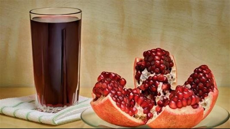 عصير الرمان، فيتو