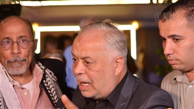 نجوم الفن يدعمون فلسطين في وقفة تضامنية بنادي نقابة الممثلين (صور)