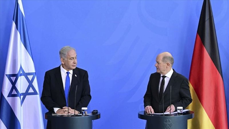 نتنياهو وشولتز، فيتو