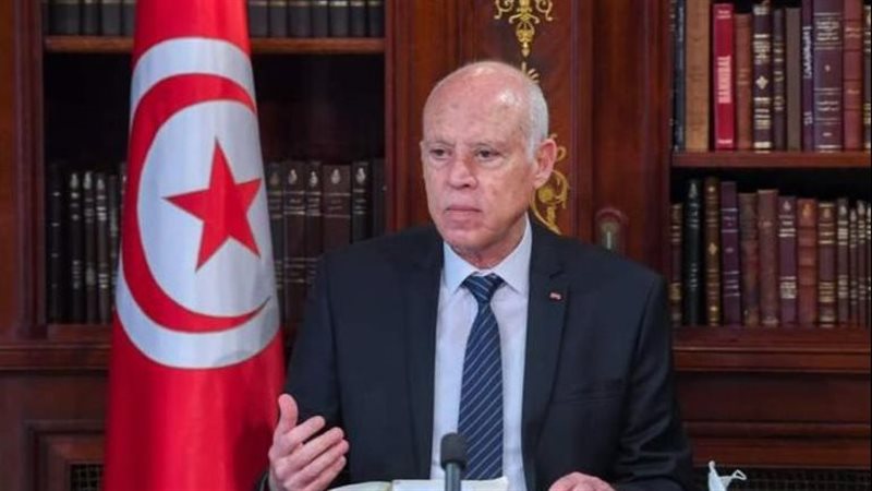 الرئيس التونسى قيس