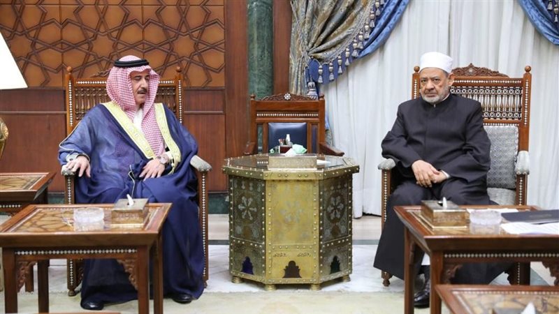 لقاء رئيس الوفد السني