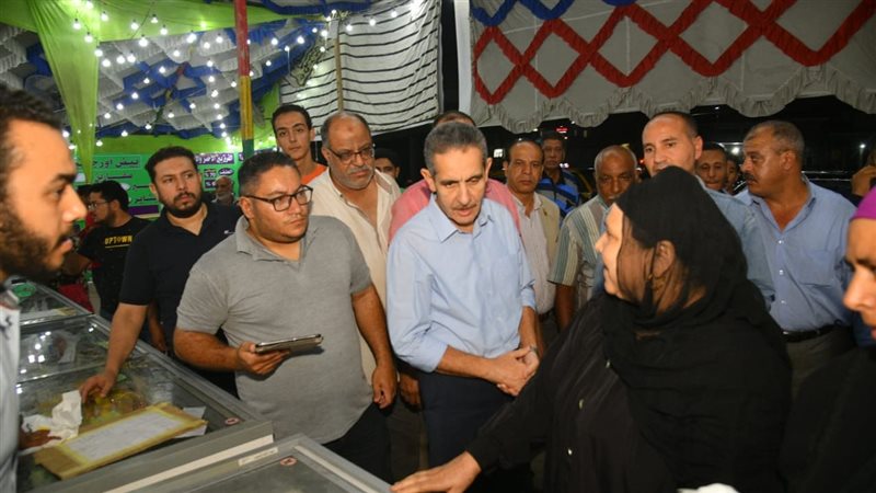 محافظ الغربية يتفقد