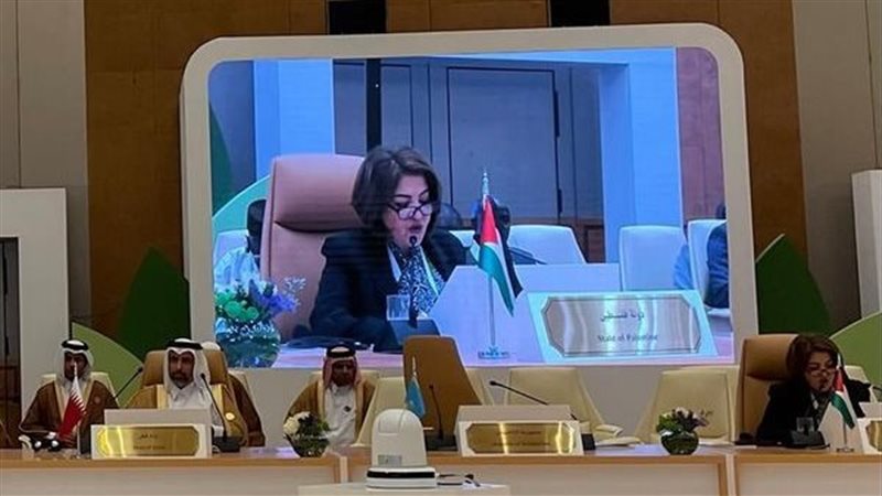 وزيرة البيئة الفلسطينية،