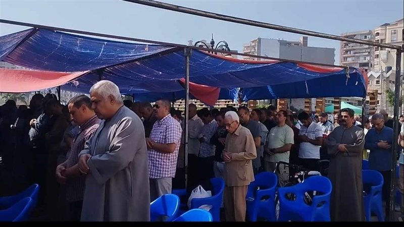 صلاة الغائب علي ضحايا