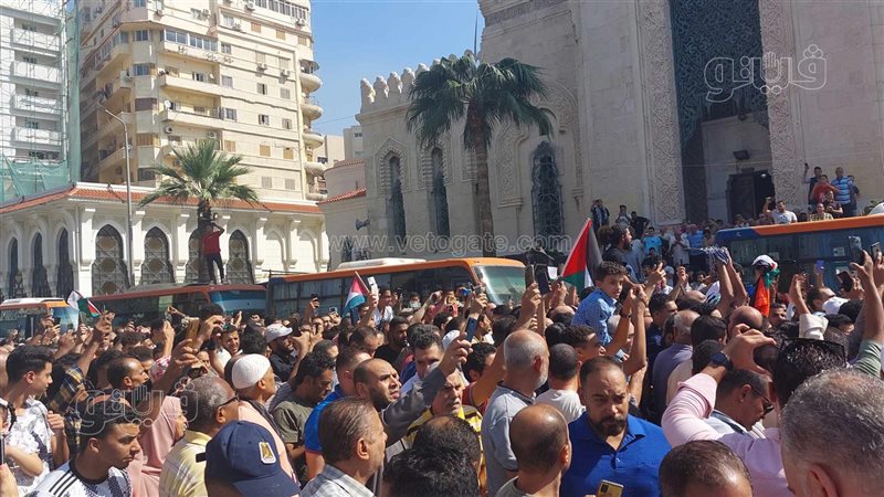 مظاهرة حاشدة تخرج