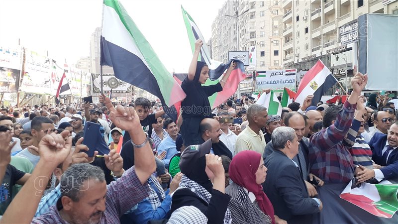 المشاركون في المسيرة