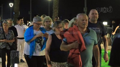 الممشى السياحي بكورنيش بني سويف يستقبل 250 سائحًا متعددي الجنسيات